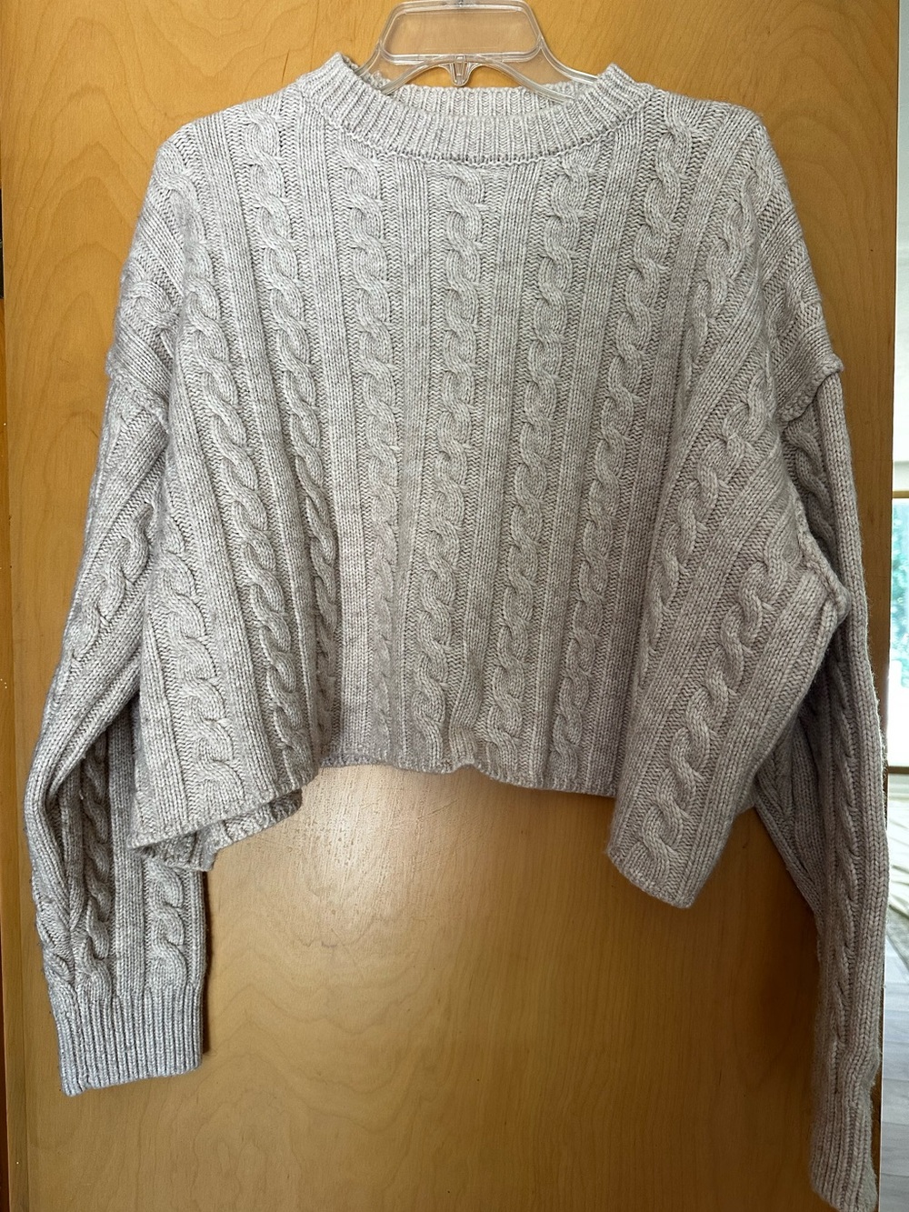 DISSH cable knit sweater large